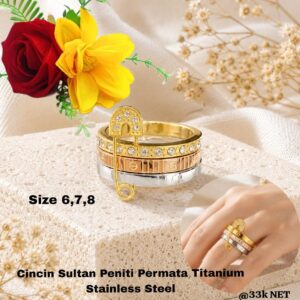 Cincin Mewah Titanium